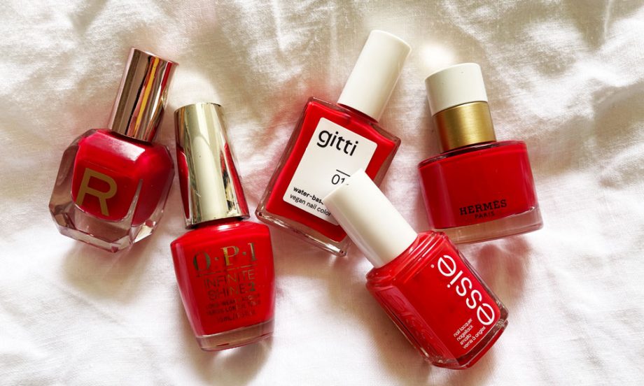 Die 10 besten roten Nagellacke: Les Mains Hermès Nail Polish in Rouge Piment – Hey Pretty Beauty Blog