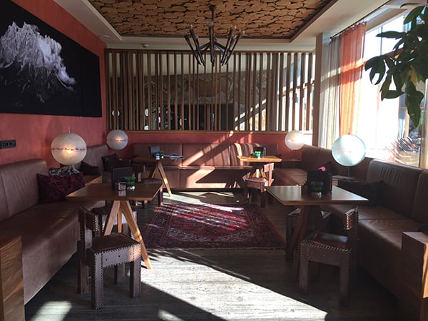 MOHR life resort Lounge, Image by Hey Pretty Beauty Blog