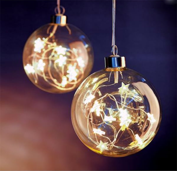 Deko-Flash: Weird and Wonderful Weihnachtsschmuck 20 LED Baumschmuck von Faibels