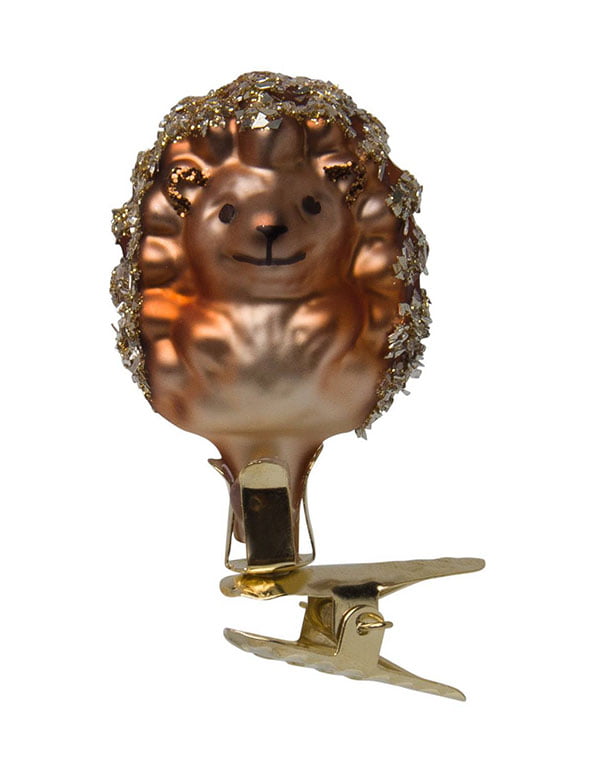 Deko-Flash: Weird and Wonderful Weihnachtsschmuck 14 Porcupine Christmas Tree Ornament by Globus