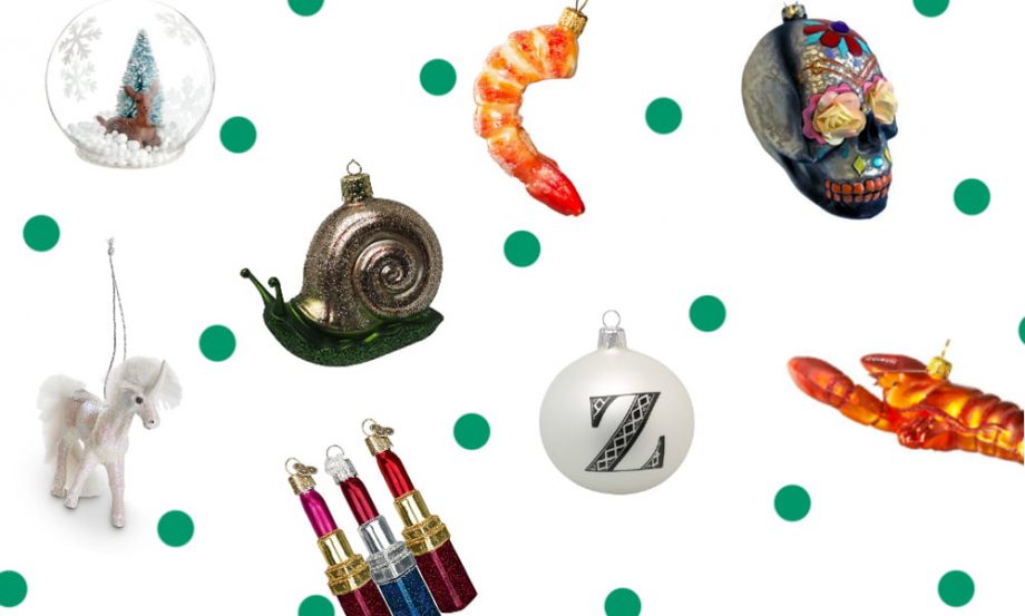 Deko-Flash: Weird and Wonderful Weihnachtsschmuck Weird and fun Christmas ornaments