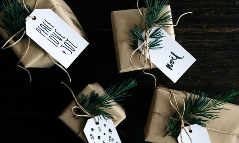 Free Printables: Xmas Geschenk-Etiketten und Deko DIY Weihnachts Deko und Geschenketiketten