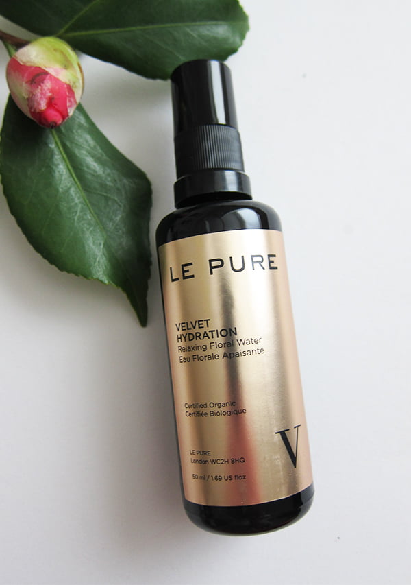 Organic Skincare: LE PURE Velvet Hydration Relaxing Floral Water
