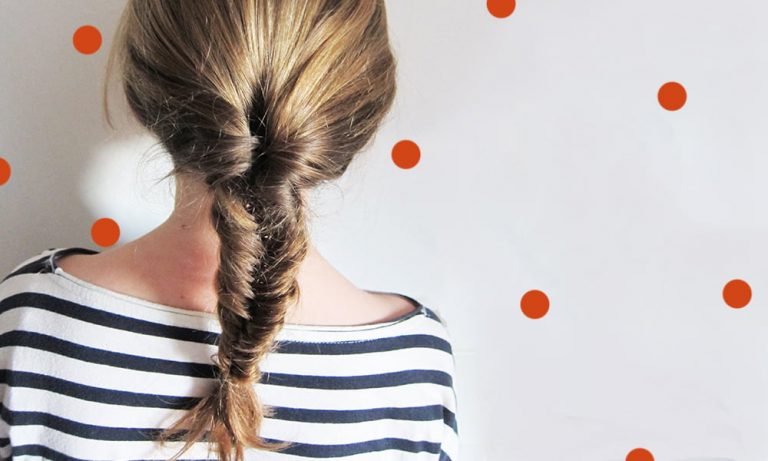 Fischgrätezopf, Step by Step Tutorial by Hey Pretty Beauty Blog