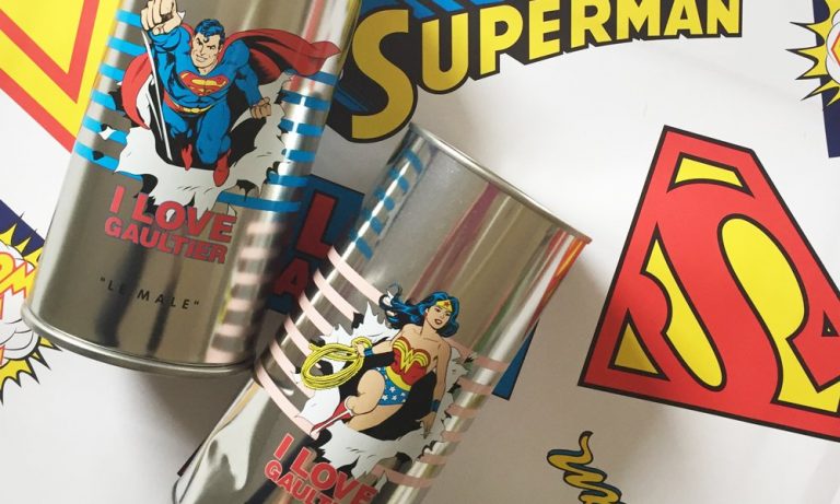 Jean Paul Gaultier SUPERMAN und WONDERWOMAN Eaux Fraiches 2017