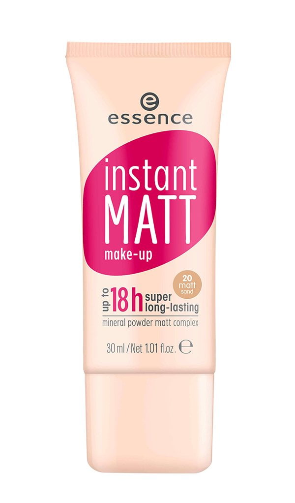 Essence Instant Matt (Full-Coverage Foundation Roundup auf Hey Pretty)