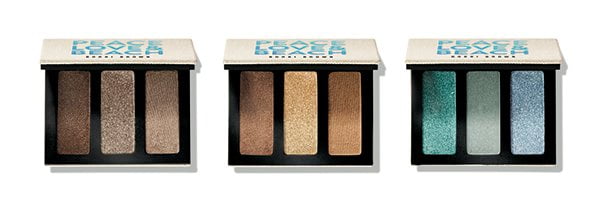 Bobbi Brown Peace Love Beach Collection 2017, Eyeshadow Trio in Love, Beach and Peace (from left)