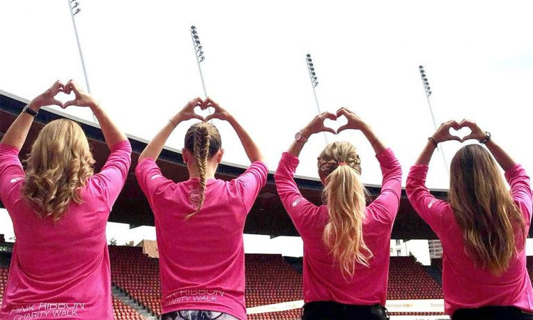 Pink Ribbon Charity Walk 2017: Komm' ins Hey Pretty Team! (Image Copyright: Pink Ribbon)