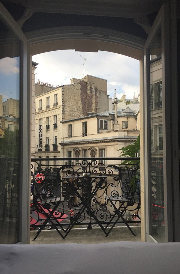 View from my room at the Le Grand Pigalle Hotel Paris (Image by Hey Pretty)