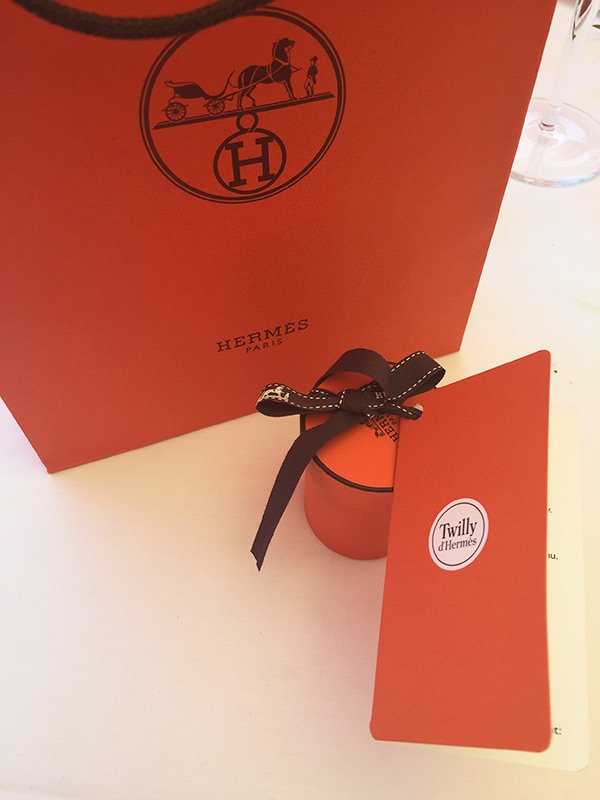 Twilly Scarf for the launch of Twilly d'Hermès Eau de Parfum (Image by Hey Pretty)