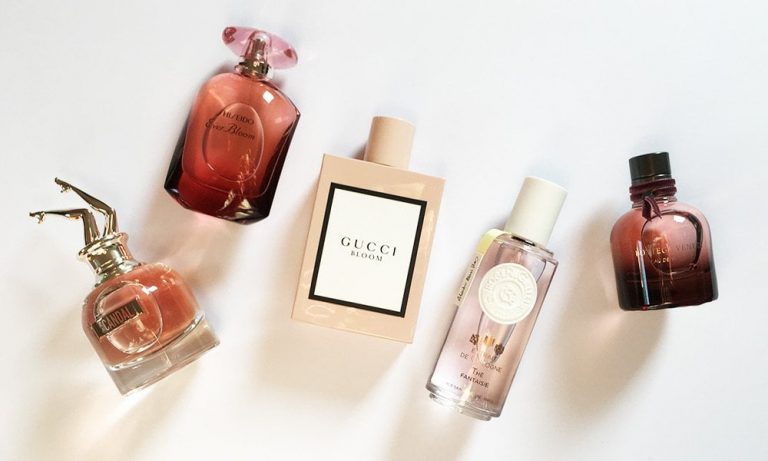 Duftnews für den Herbst: Fünf neue Parfums für sie Duft-Review auf Hey Pretty, Herbst 2017: Gucci Bloom, Jean Paul Gaultier Scandal, Bottega Veneta Eau de Velours, Shiseido Ever Bloom und Roger & Gallet Extrait de Cologne Thé Fantasie