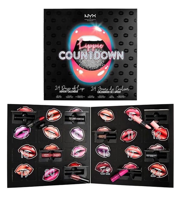 NYX Lippie Countdown Advent Calendar 2017 (Die schönsten Beauty Adventskalender auf Hey Pretty)