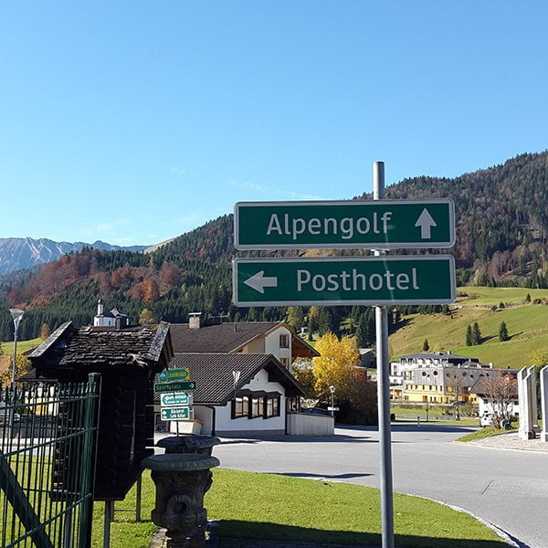 Alpengolf im Posthotel Achenkirch