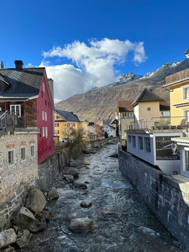 Chedi Andermatt View