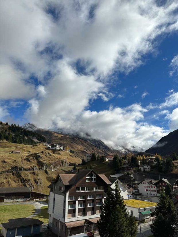 Chedi Hotel Zimmer ViewBerge