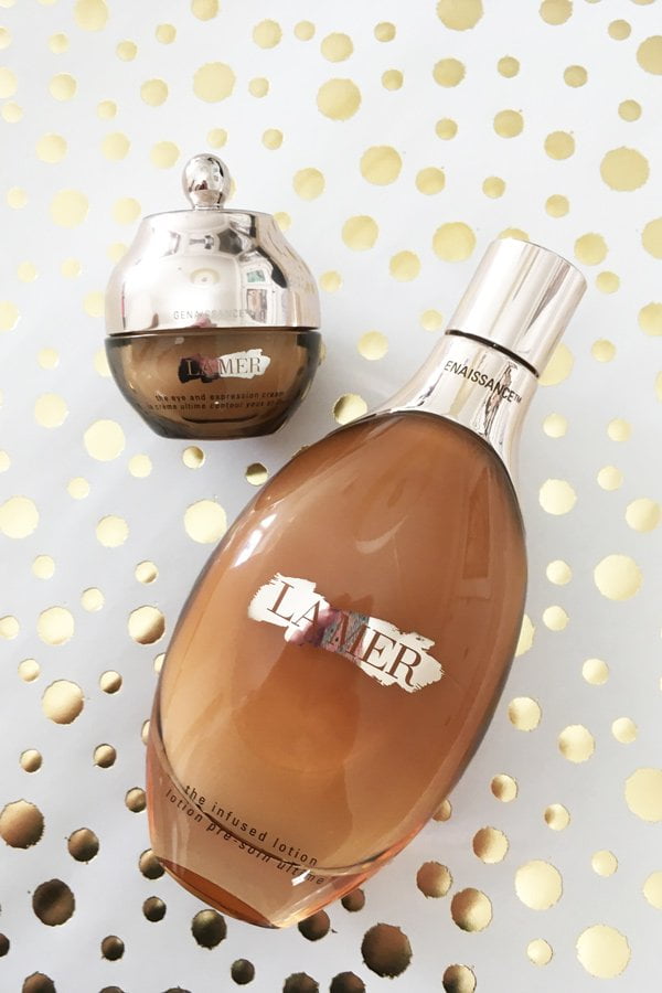 Genaissance de La Mer The Eye and Expression Cream und The Infused Lotion (Erfahrungsbericht auf Hey Pretty)