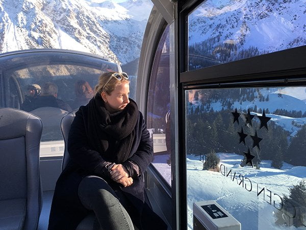 Spa Review: Tschuggen Grand Hotel und Valsana Hotel Arosa 5 Tschuggen-Express: Mit Hey Pretty in den Schnee (Spa Review Tschuggen Grand Hotel Arosa)