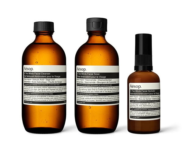 Aesop In Two Minds Facecare for combination skin (PR Image), Review on Hey Pretty Beauty Blog