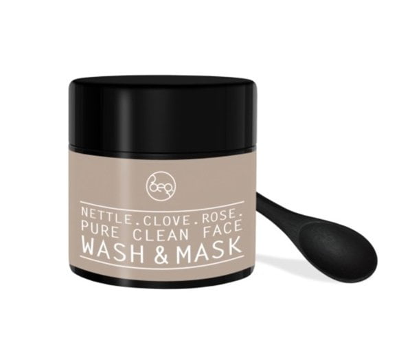 bepure Pure Clean Face Wash & Mask mit Nelke, Brennessel und Rose (Hey Pretty Review)