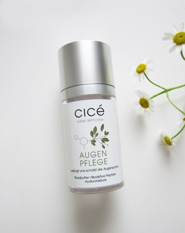 cicé safer skincare Augenpflege (Review auf Hey Pretty)