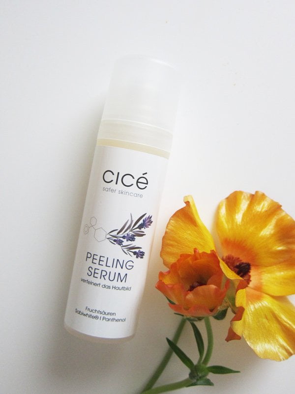 cicé safer skincare Peeling Serum (Review and Image: Hey Pretty)