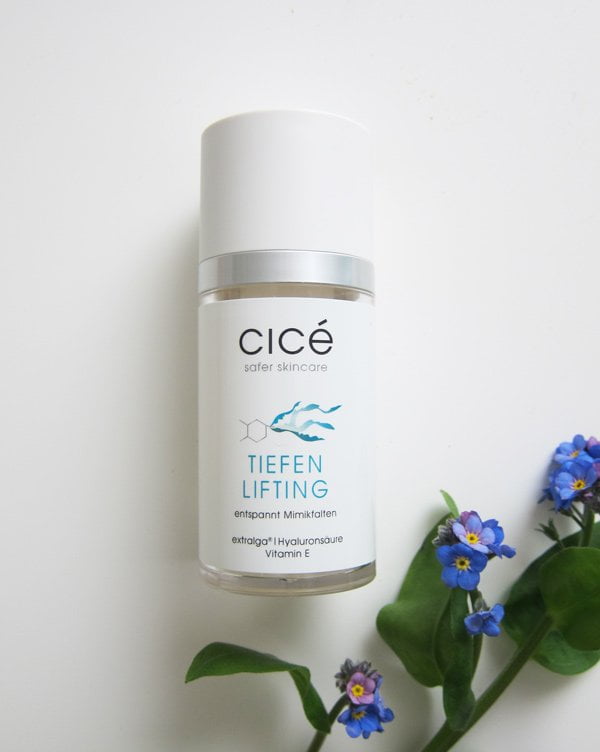 cicé safer skincare Tiefenlifting (Erfahrungsbericht auf Hey Pretty Beauty Blog)