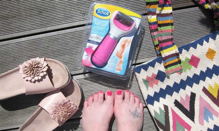 Scholl Velvet Smooth Express Pedi-Gerät: Erfahrungsbericht und Verlosung auf Hey Pretty (Sponsored Post)