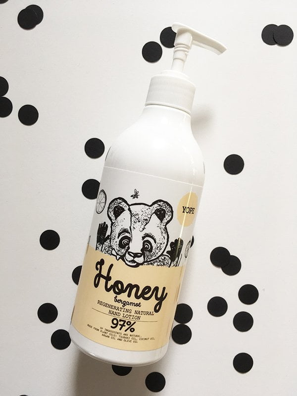 YOPE Honey & Bergamot Natural Hand Lotion (Hey Pretty Beauty Blog)