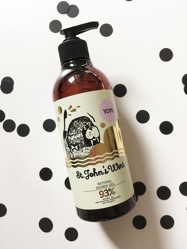 YOPE St. John's Wort Natural Shower Gel (Hey Pretty Review), erhältlich in der Schweiz bei Weloveyoulove