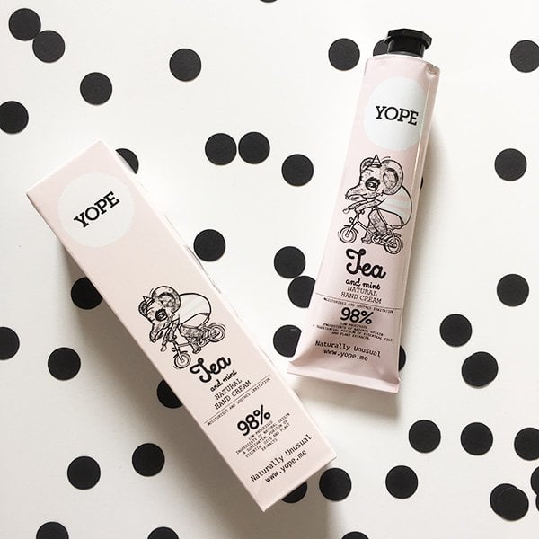 YOPE Tea & Mint Natural Hand Cream (Hey Pretty Beauty Blog Review)