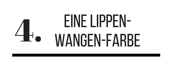 4. Eine Lippen-Wangen-Farbe (Diese 6 Make-Up Produkte solltest du besitzen auf Hey Pretty)