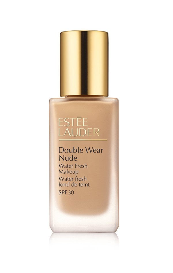 Diese sechs Make-Up Produkte solltest du besitzen: Leichte Foundation (Estée Lauder Double Wear Water Fresh Foundation), Hey Pretty Beauty Blog