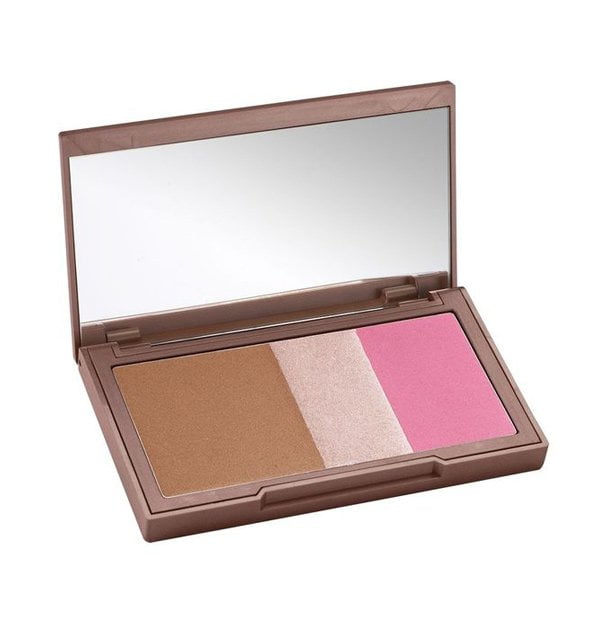 Diese 6 Make-Up-Produkte solltest du besitzen: Highlighter/Bronzer-Palette (Urban Decay Naked Flushed in Going Native), Hey Pretty Beauty Blog