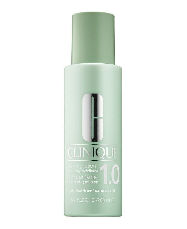 Clinique Clarifying Lotion Twice a Day Exfoliator 1.0 Review by Hey Pretty Beauty Blog