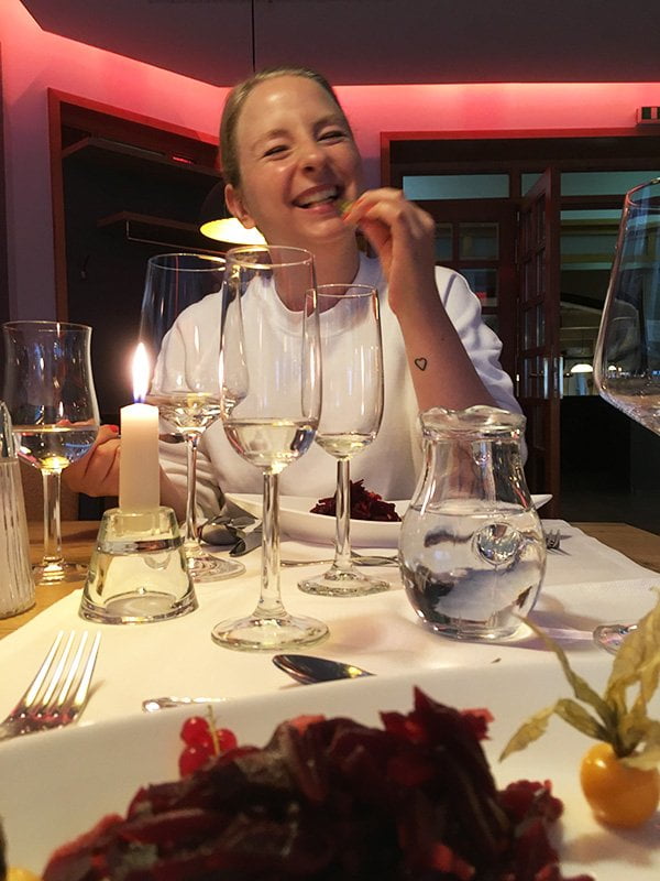 Vitalhotel Sonneck in Bad Wörishofen: Dinner im Restaurant (Hey Pretty Beauty Blog Erfahrungsbericht)