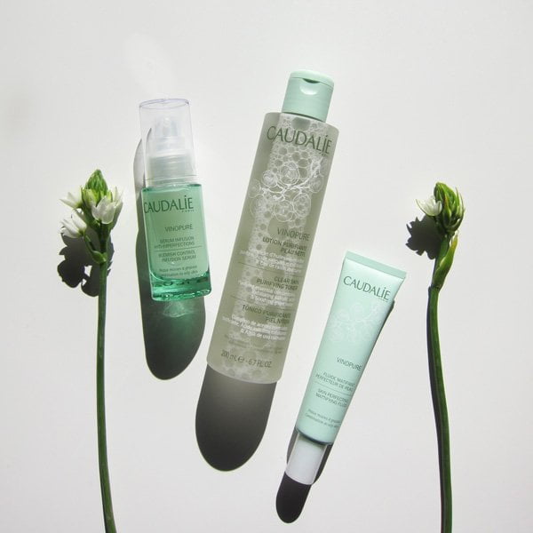 Reine Haut mit Traubenpower: Caudalie Vinopure 6 Caudalie Vinopure Gesichtspflegelinie zu gewinnen auf Hey Pretty Beauty Blog (mit Traubenpower gegen unreine Haut)