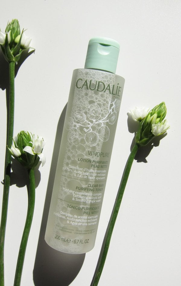 Reine Haut mit Traubenpower: Caudalie Vinopure 2 Caudalie Vinopure Clear Skin Purifying Toner (Reinigungslotion für schöne Haut): Erfahrungsbericht auf Hey Pretty Beauty Blog