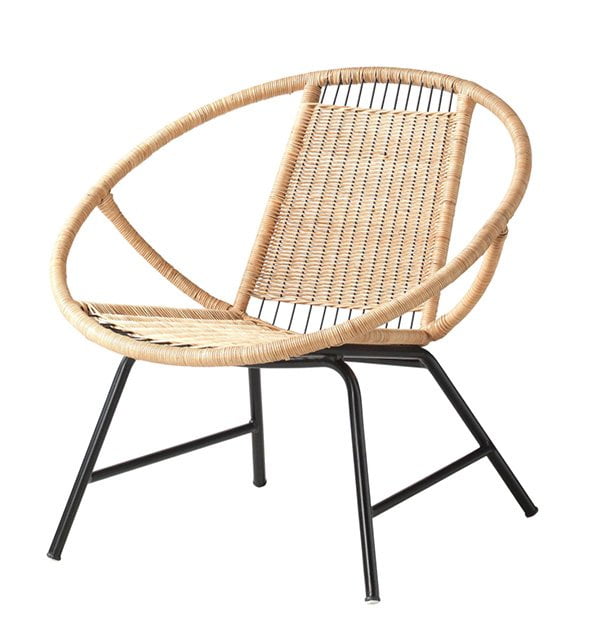 Interior Flash aus Ibiza: So e bitz Natur-Boho 6 Ibiza Boho Style: IKEA Gagnet Sessel (Hey Pretty Deko Flash)