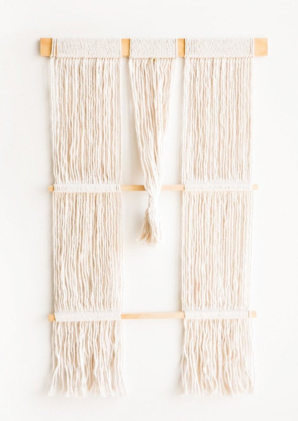 Interior Flash aus Ibiza: So e bitz Natur-Boho 12 Tassel Tapestry von Leifshop in Brooklyn: Ibiza Style Dekorationsideen auf Hey Pretty