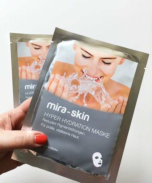 Mira-Skin Hyper Hydration Mask: Review auf Hey Pretty Beauty Blog (Werbung)