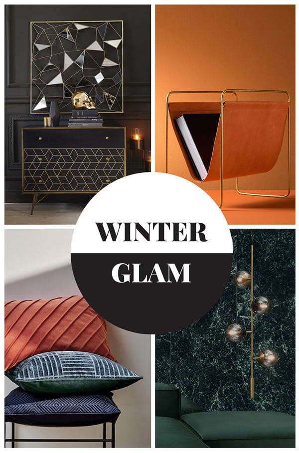 Interior Flash: Samt und Plüsch und Winter-Glam 18 Glamourös wohnen: So klappts (Hey Pretty Beauty Blog Dekotipps)