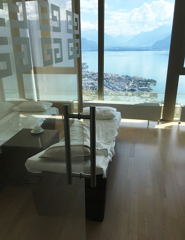 Spa Givenchy im Le Mirador Mont-Pelerin (bei Vevey): Ruheraum – Image by Hey Pretty