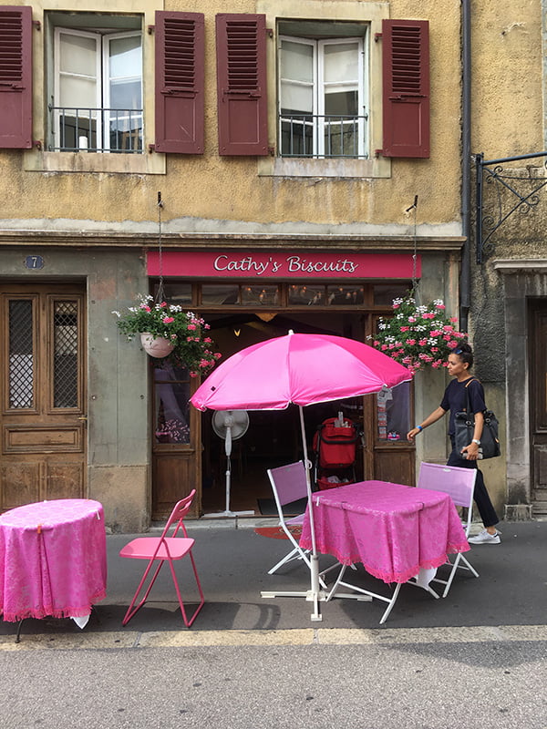 Cathy's Biscuits in Vevey (Spa Review Le Mirador auf Hey Pretty, Sightseeing in Vevey)