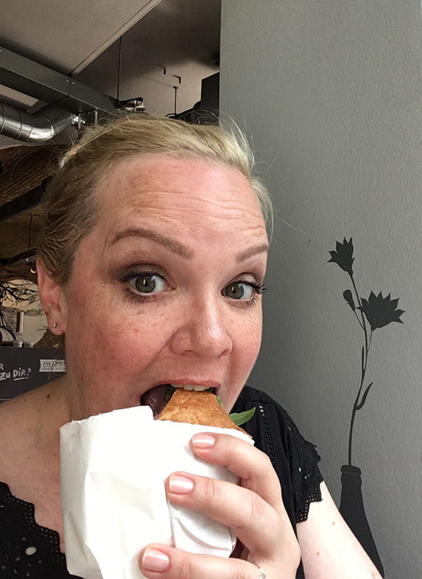 Glutenfreier Bagel bei Blueorange in Wien (Hey Pretty)