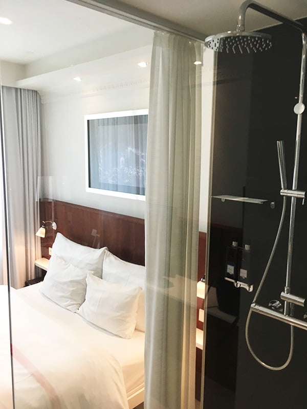 Wien Hotel RubySofie Dusche