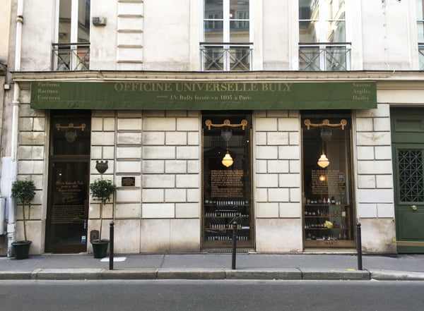 Shopping Tip for Paris: L'Officine Universelle BULY 1803 – Retro beauty products, beautifully done!