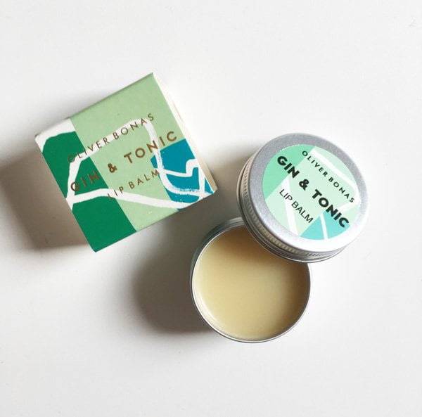 Oliver Bonas Gin & Tonic Lip Balm (Entzückendes Packaging: Beautyprodukte aus London, Review auf Hey Pretty)