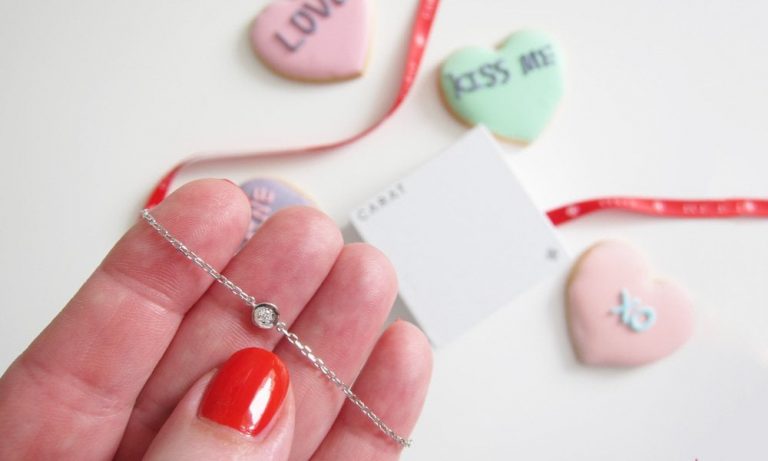 Gewinnspiel auf Hey Pretty: Diamonds by Carat Armband Silber mit Diamant, nur am 14.02.2019 zu gewinnen!