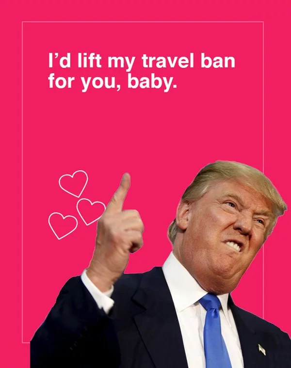 Herzige DIY-Projekte für Valentinstag: Donald Trump Meme von Geniememe (Hey Pretty)