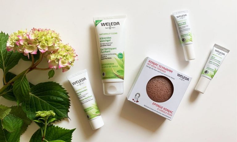 Weleda Naturally Clear Pflegeserie gegen unreine Haut – Erfahrungsbericht auf Hey Pretty Beauty Blog